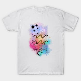 Aquarius Galaxy T-Shirt